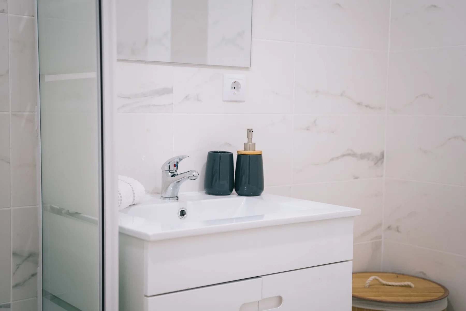 Un meuble vasque moderne